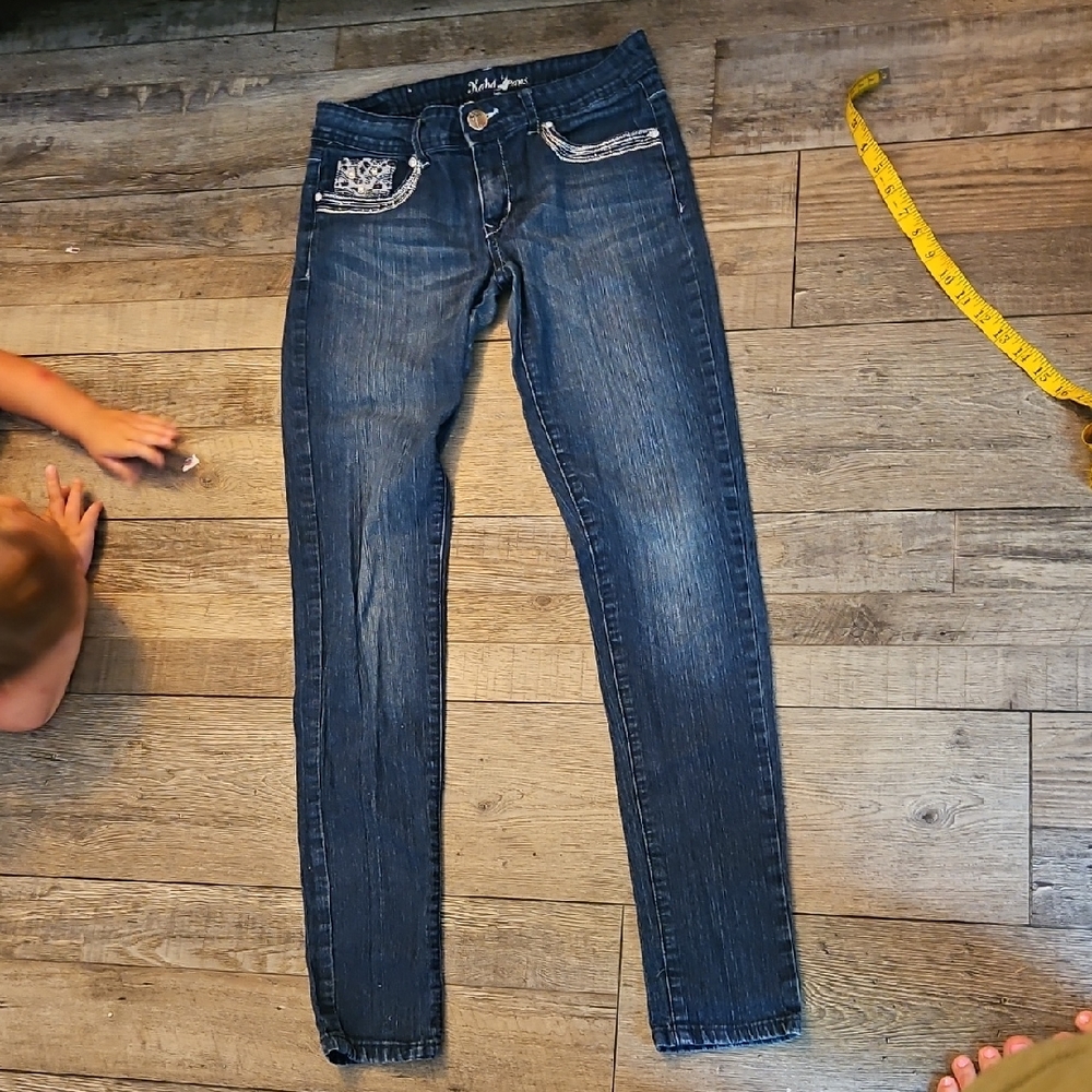 Kaba Jeans Blue Skinny Jeans Sleek Fit